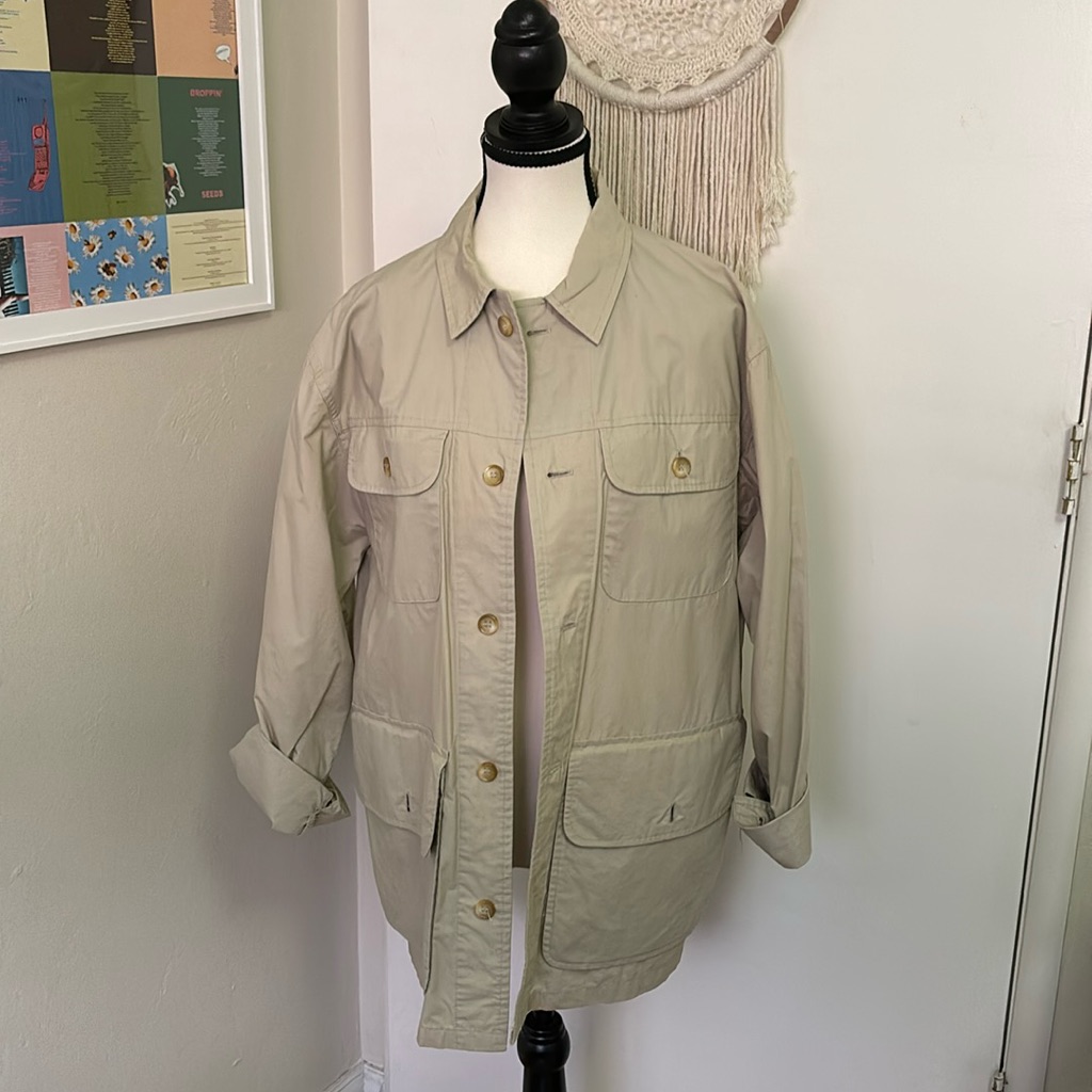 Light Tan Utility Jacket